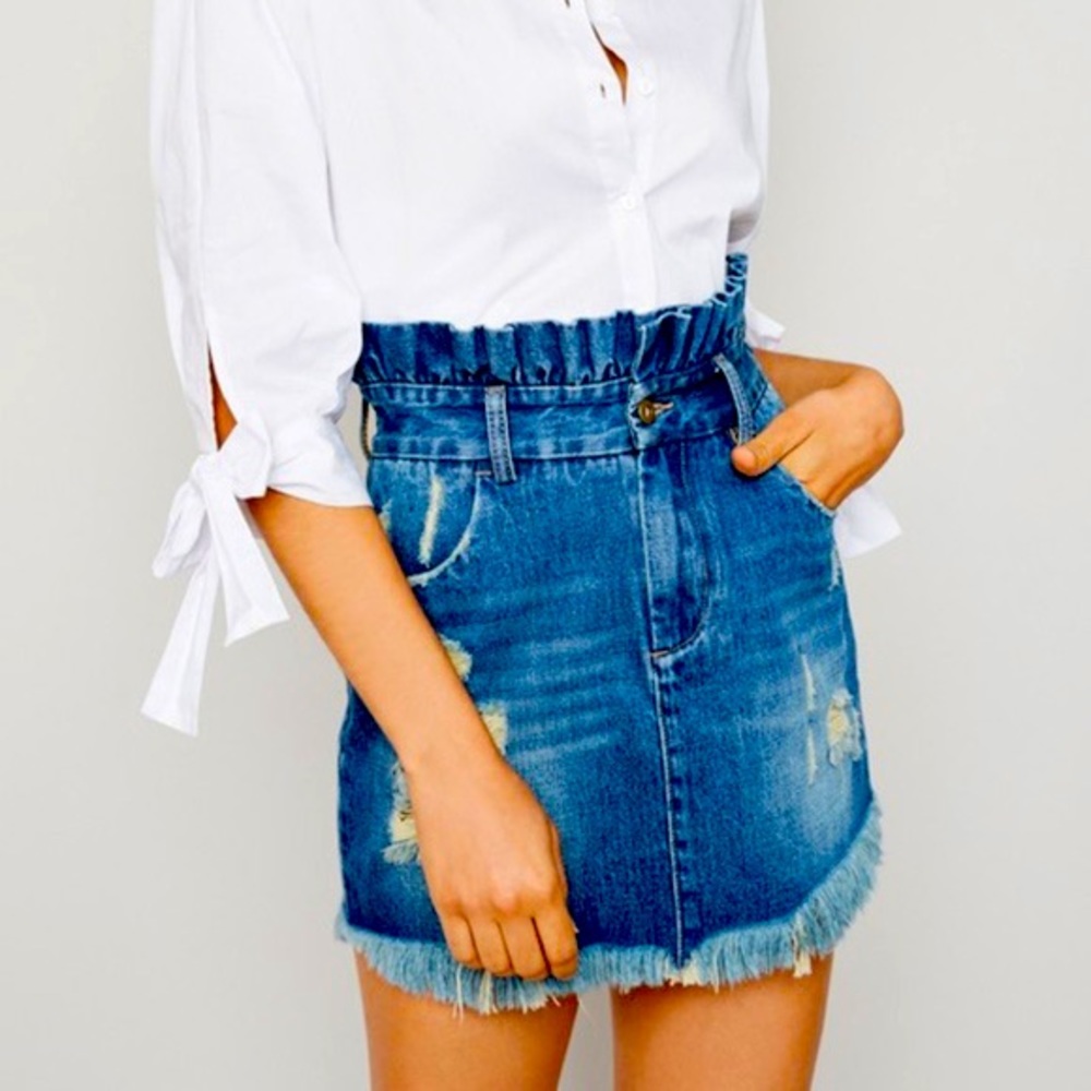 Jean skirt